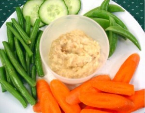 Vegetables and Hummus Vegetables and Hummus
