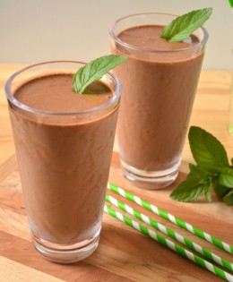 [Recipes] Winter Mint Chocolate Protein Shake