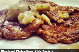 [Recipes] Gluten Free, High Protein, Flambéed Banana Pancakes
