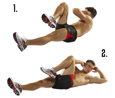 Bicycle Crunches in-home ab workout, in home ab workouts, in home abs workout, ab workouts, six pack workout, six pack abs workout, do anywhere abs workout, do anywhere six pack workout, abs workout plan, abs workout plans, abs workout routine, ab workout routines, ab workout plans, quick ab workouts, abs workout at home, effective abs workout
