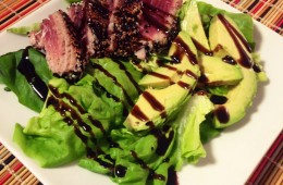 [Recipes] Balsamic-Glazed, Sesame Crusted Seared Ahi Tuna
