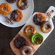 sweet potato bagel, sweet potato bagels, sweet potato bagel recipe, spiralized bagels, spiralized sweet potato bagels
